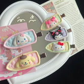 Linda pinza para el cabello de dibujos animados de anime